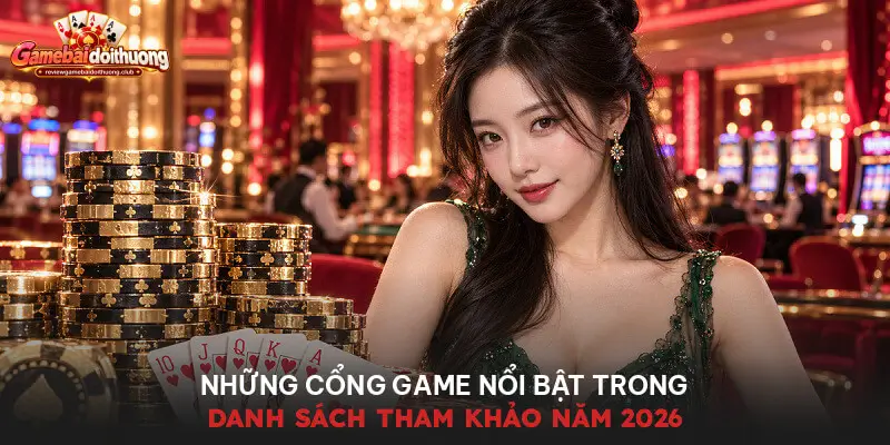 Những cổng game nổi bật trong danh sách tham khảo năm 2026