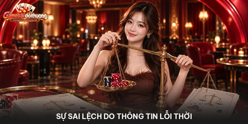 Sự sai lệch do thông tin lỗi thời