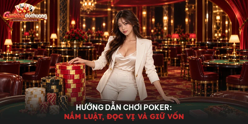 Hướng Dẫn Chơi Poker: Nắm Luật, Đọc Vị Và Giữ Vốn