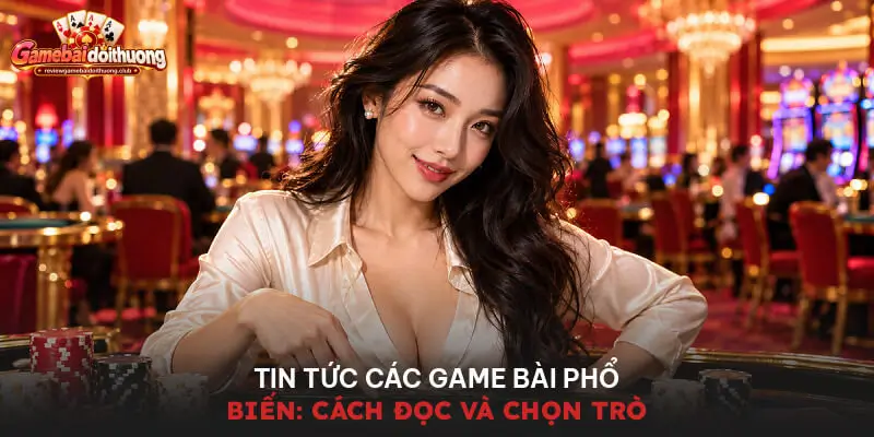 Tin Tức Các Game Bài Phổ Biến: Cách đọc và chọn trò